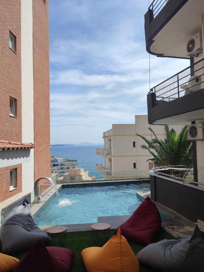 Paradiso Apartments Sarandë Exteriör bild
